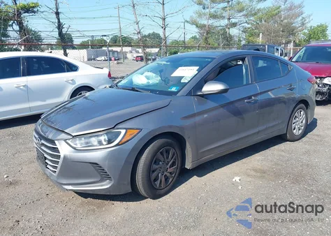2018 Hyundai Elantra Se from USA, damaged, VIN 5NPD74LF1JH344316